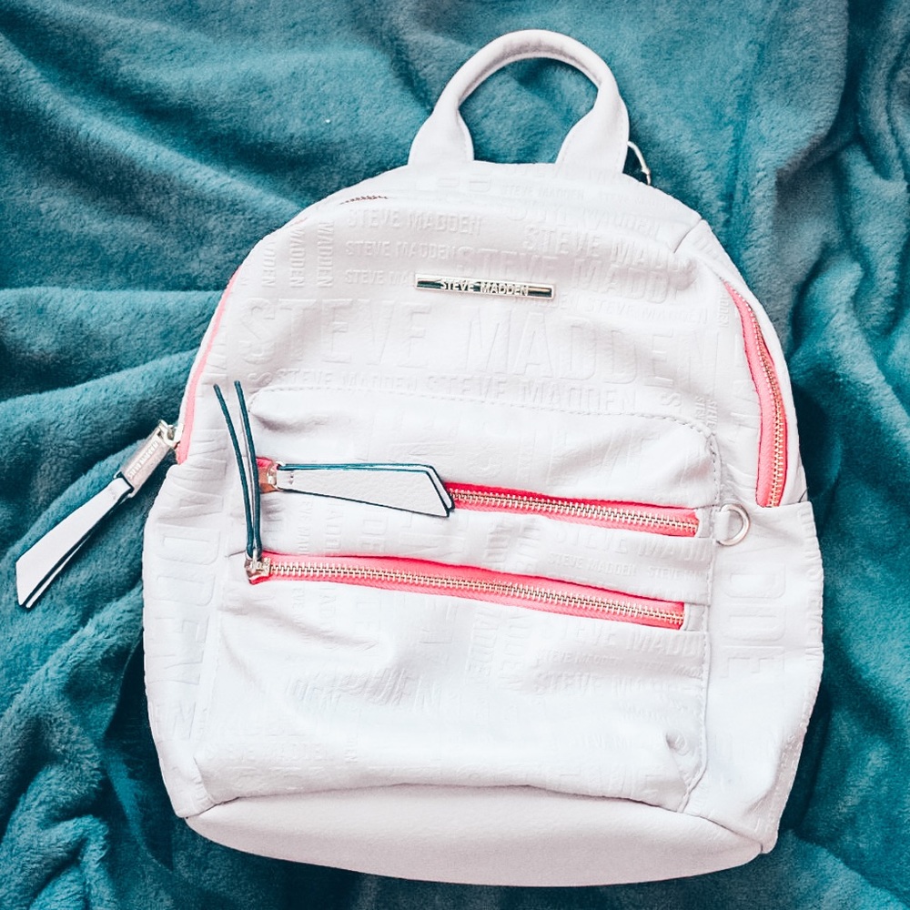 Pink Steven Madden Backpack